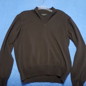 Brunella Gori 100% merino woollight zip up sweater